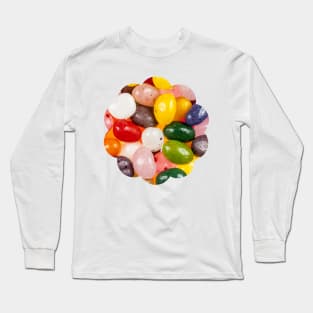 Cool colorful sweet Easter Jelly Beans Candy Long Sleeve T-Shirt